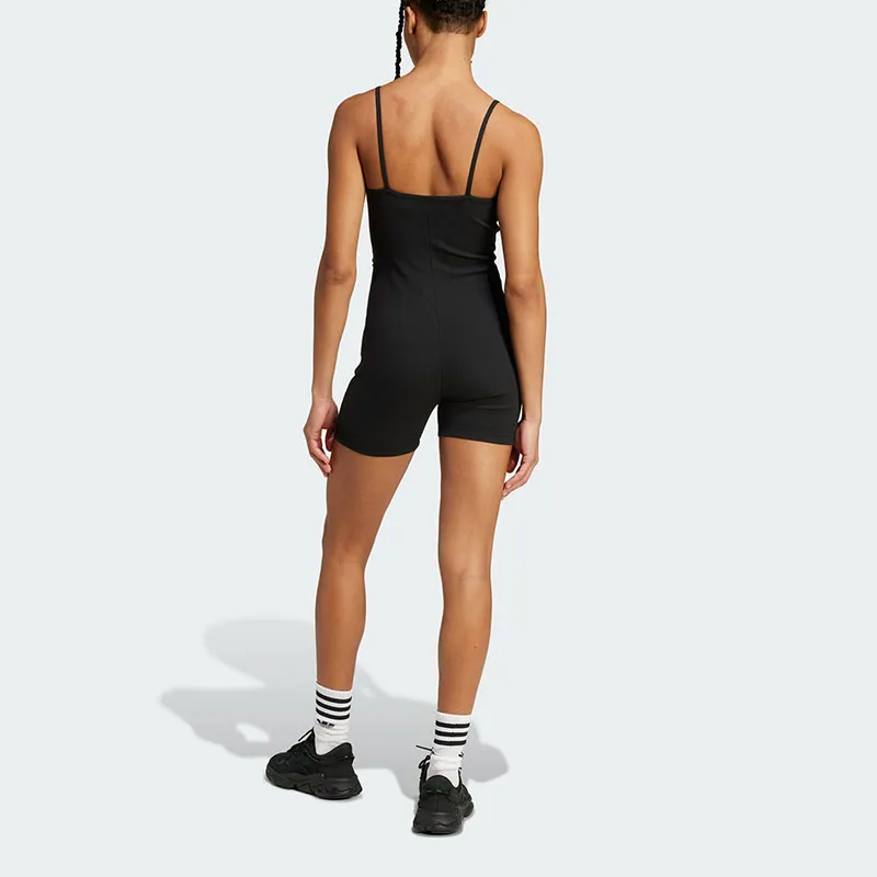 Adidas Women's Essentials Rib Bodysuit Black-3
