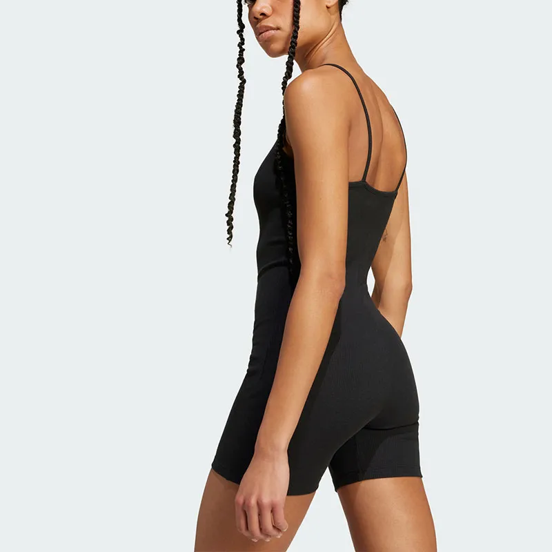 Adidas Women's Essentials Rib Bodysuit Black-4