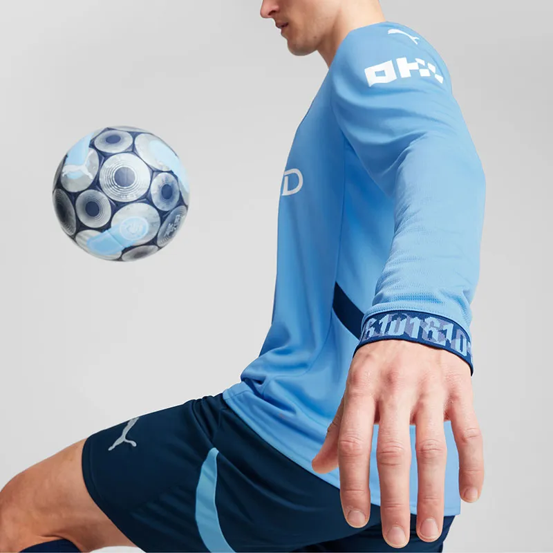 PUMA Camiseta De Fútbol De Manga Larga Manchester City 24/25 Local Para Hombre-5