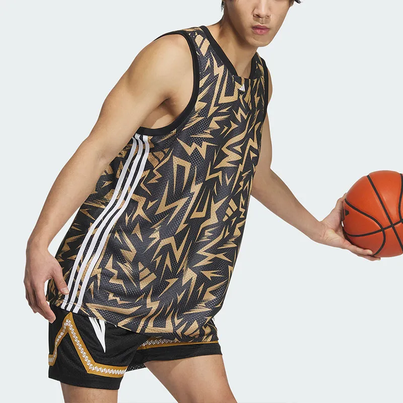 Adidas Tank Top Men's Wheat Brown-5