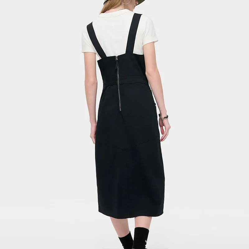 FILA FUSION Sleeveless Dress Women's Jet Black-2