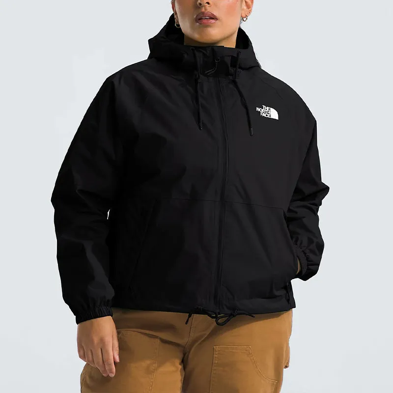 THE NORTH FACE Women's’s Plus Antora Novelty Rain Jacket Jackets Coats Women's Black-2