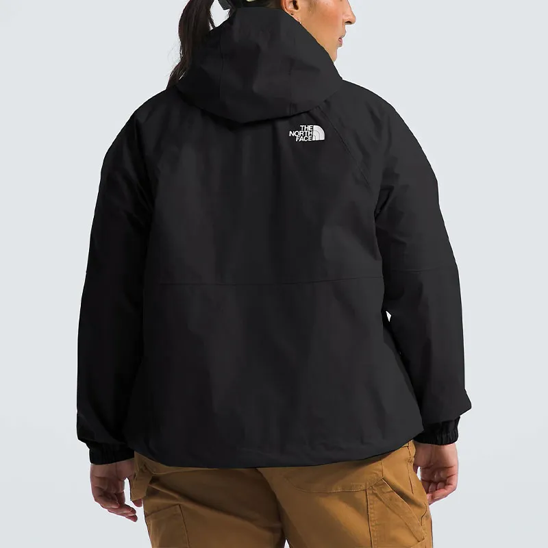 THE NORTH FACE Women's’s Plus Antora Novelty Rain Jacket Jackets Coats Women's Black-3