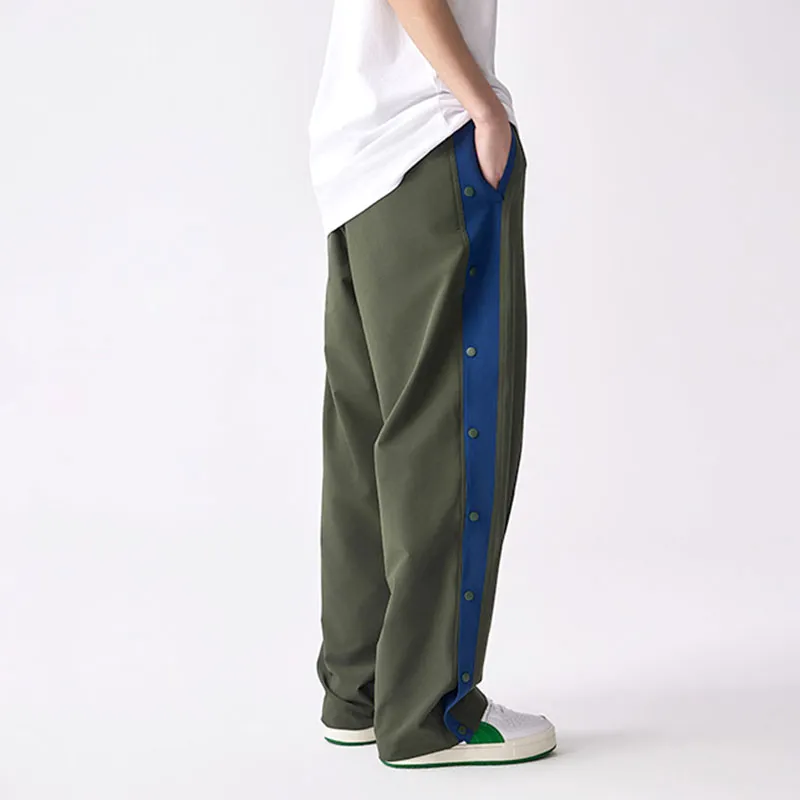 PUMA Fall 2022 T7 Collection T7 WOVEN PANTS Casual Pants Unisex Army Green-3