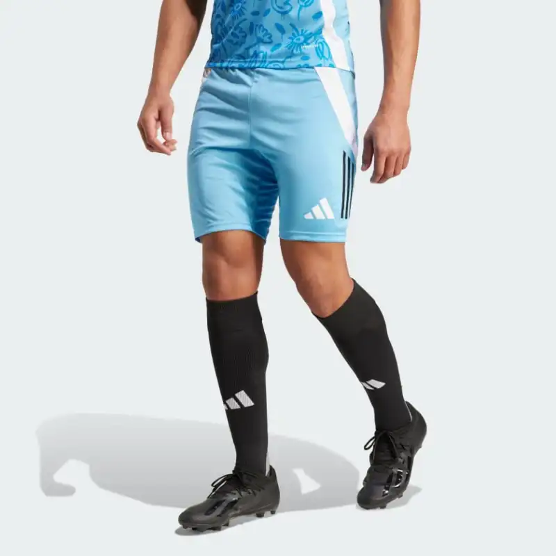 Adidas Tiro 24 TIRO 24 Soccer Bottoms Men's Half Blue-1