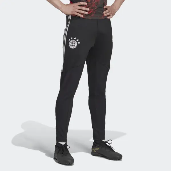 Adidas Bayern Munich CONDIVO 22 PRO Soccer Bottoms Men's Black-4