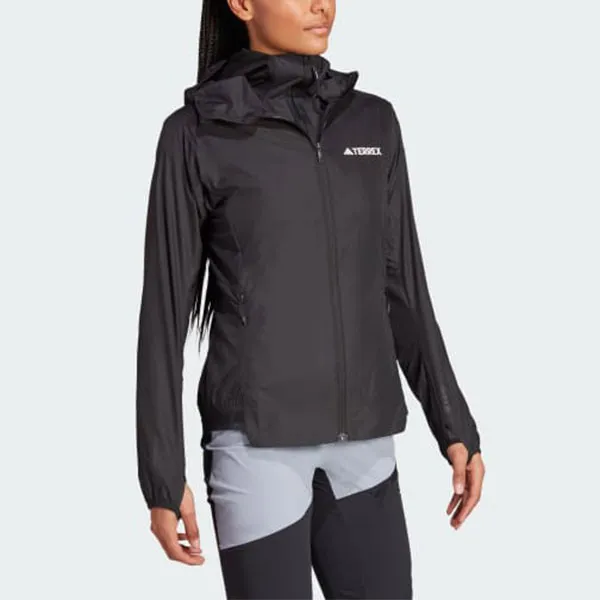 Adidas Terre XPERIOR WINDWEAVE JACKET Jackets Coats Women's Black-3