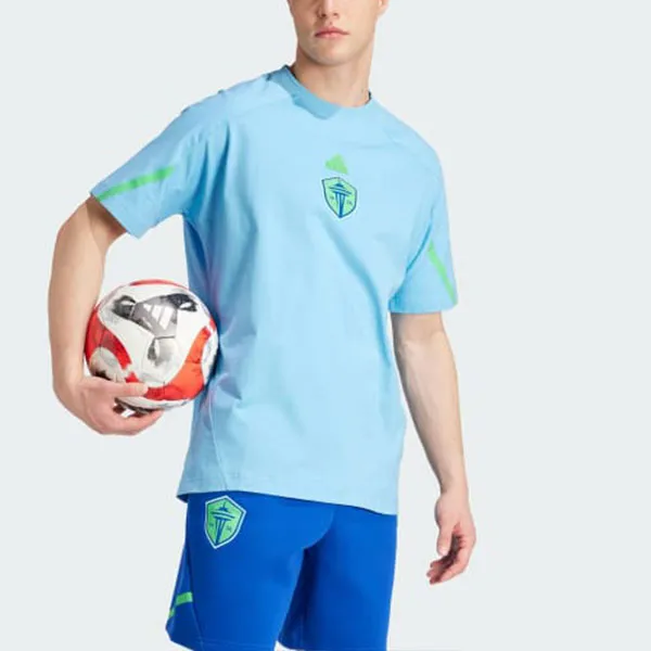 Adidas Seattle Sounders Fc Designed For Gameday Travel Tee-3