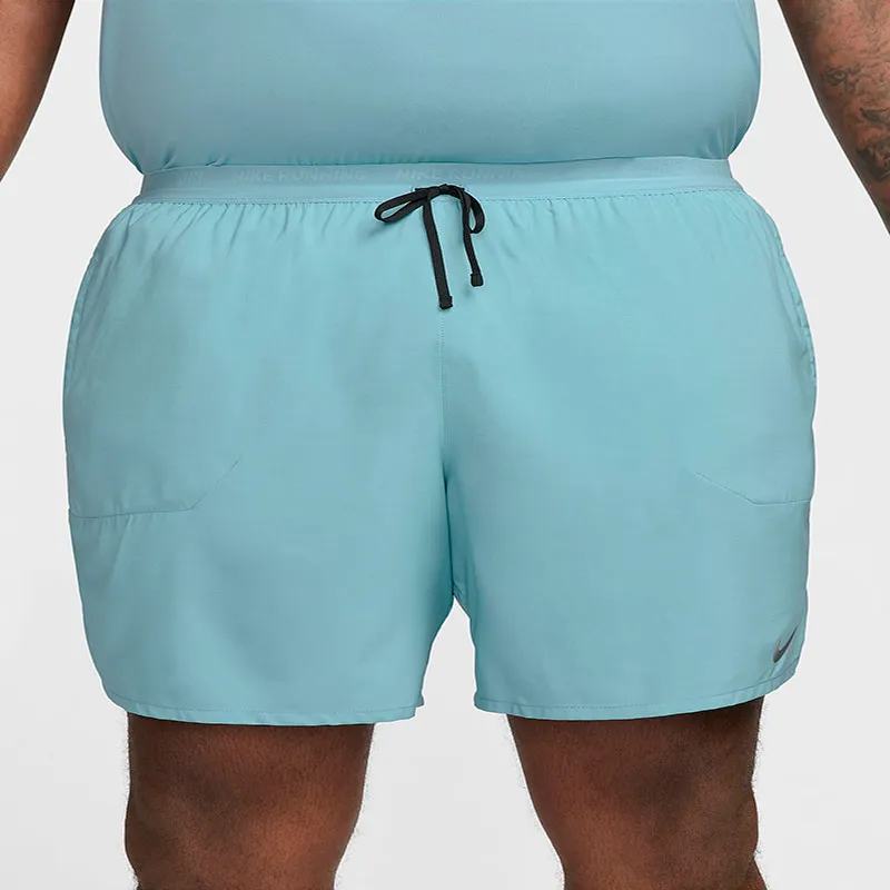 Nike x STRIDER Dri Fit Men's Dri FIT 7' Brief Lined Running Shorts Casual Shorts Men's Denim Blue Turquoise-3