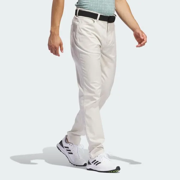 Adidas GO-TO 5-POCKET GOLF TROUSERS Knitted Sports Pants Men's White-2