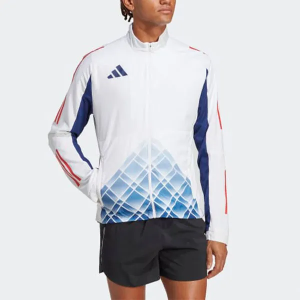 Adidas TRACK JACKET Jackets Coats Men's White-2
