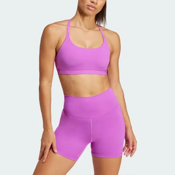 Adidas ALL ME LIGHT SUPPORT BRA Sports Underwear Women's Purple-2