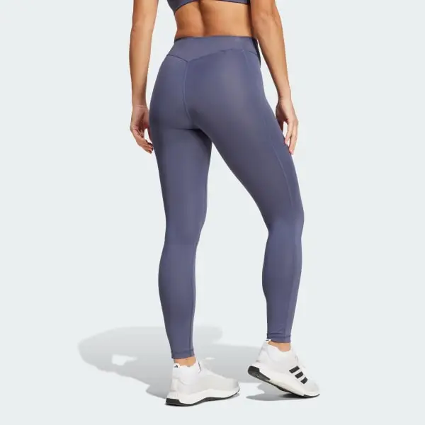 Adidas Optime OPTIME 7/8 LEGGINGS Athletic Trousers Women's Dark Shadow Marine Blue-1