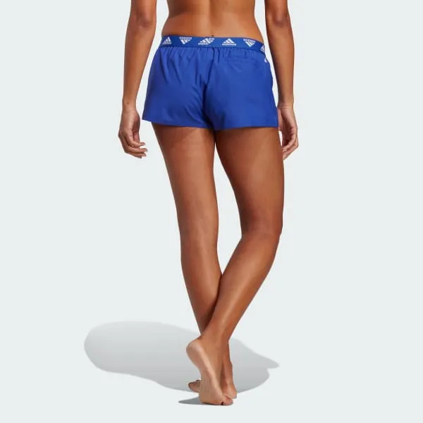 Adidas Sportswear BRANDED BEACH SHORTS Sports Shorts Women's Blue-2