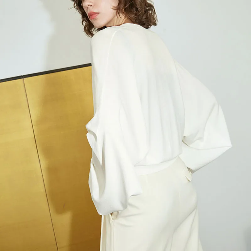 Roselingling Knitwear Women's White-1