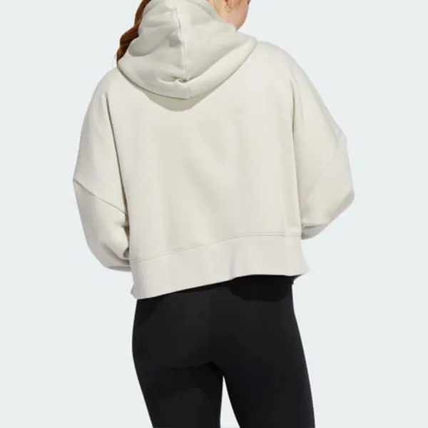 Adidas Lounge W LOUNGE FZ Sweatshirt Women's White-5