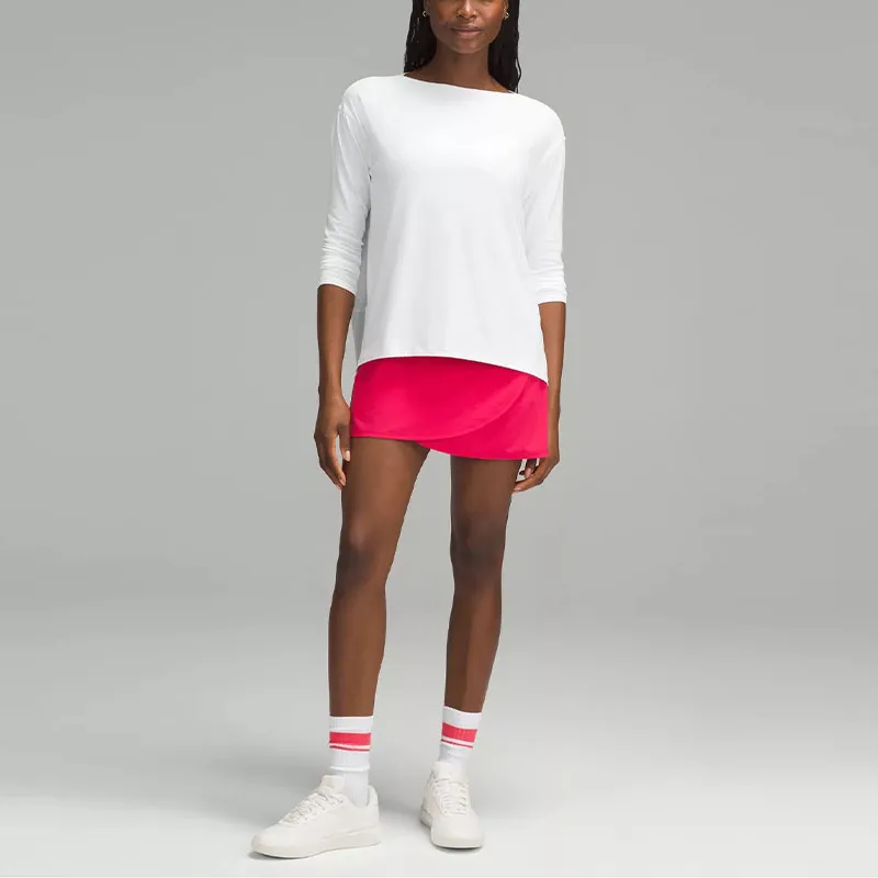 Lululemon Melbourne 2 Drop Shoulder Sleeve T Shirt Women's White-1
