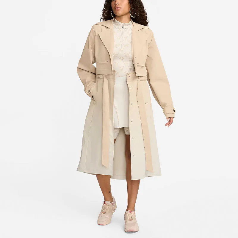Nike Nike X Serena Williams Trench Coat Women's Khaki-2