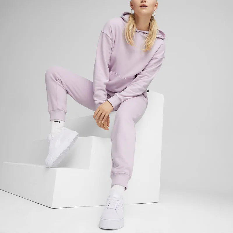 PUMA Loungewear Suit Casual Suit Women's Light Purple-2