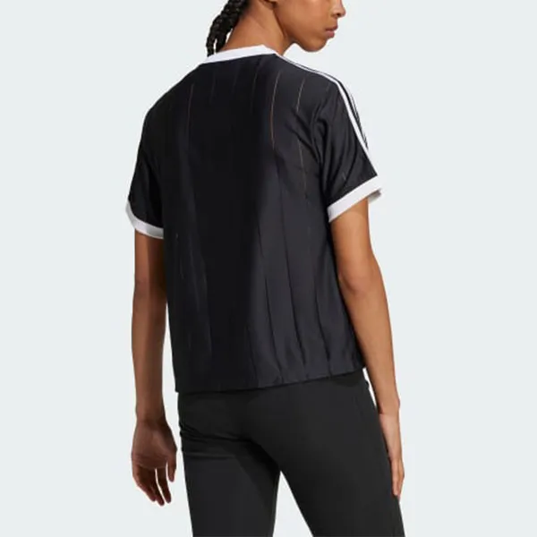 Adidas Originals Adicolor Raglan Sleeve T Shirt Women's Black-3