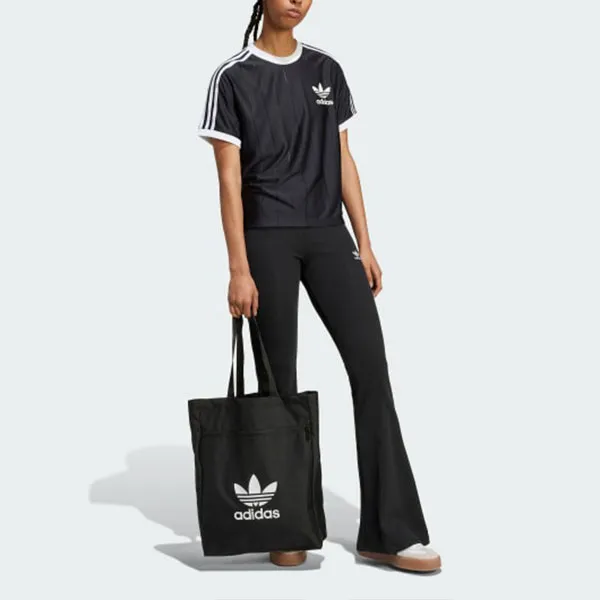 Adidas Originals Adicolor Raglan Sleeve T Shirt Women's Black-1