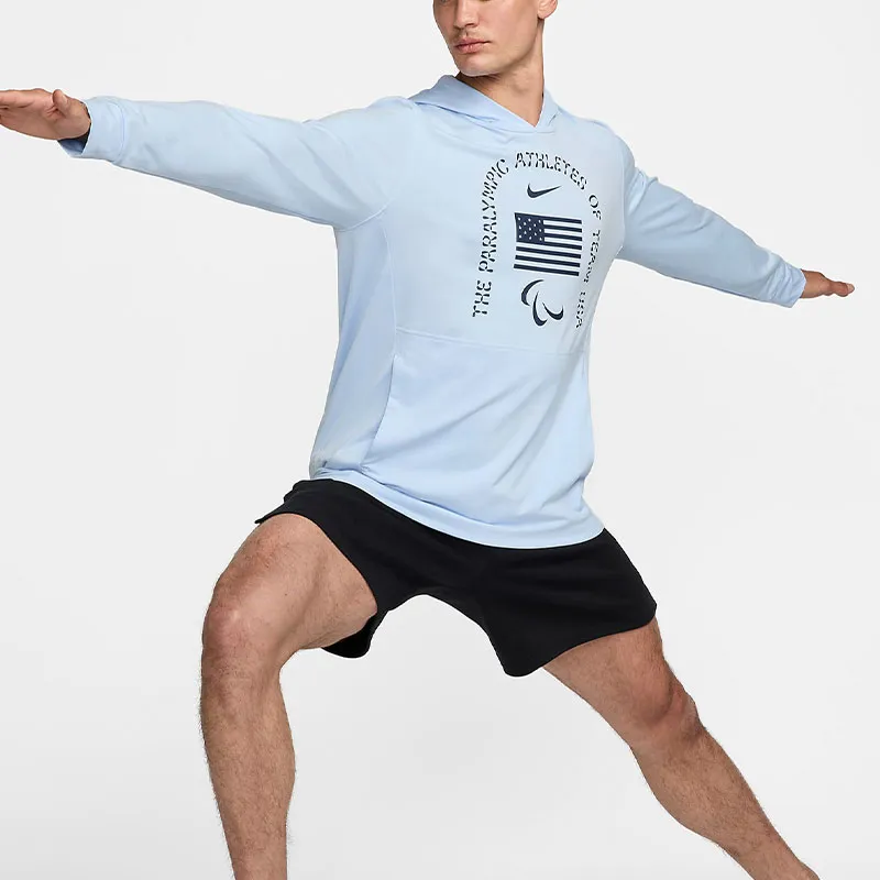 Nike Usa Restore Men's Nike Dri FIT Yoga Lightweight Hoodie-2