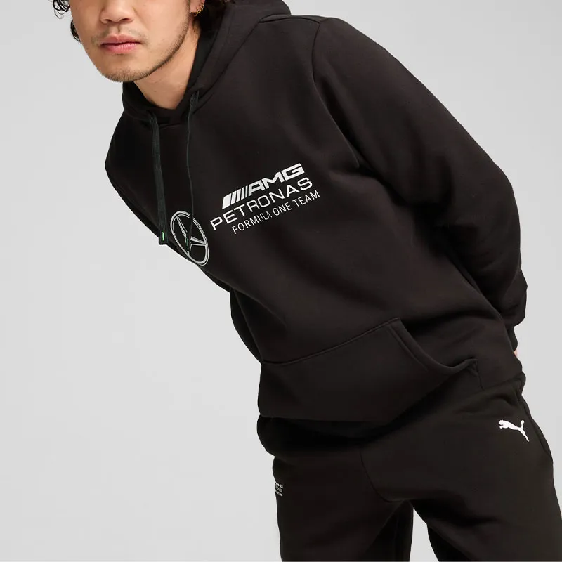 PUMA Mercedes AMG Petronas F1 SS24 Sweatshirt Men's Black-4