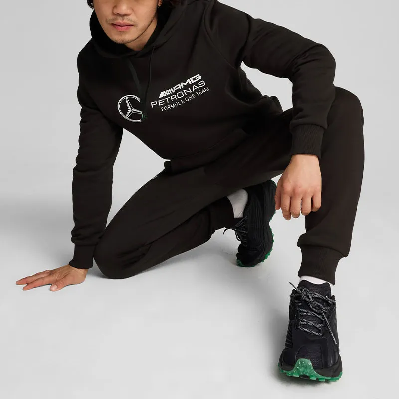 PUMA Mercedes AMG Petronas F1 SS24 Sweatshirt Men's Black-2