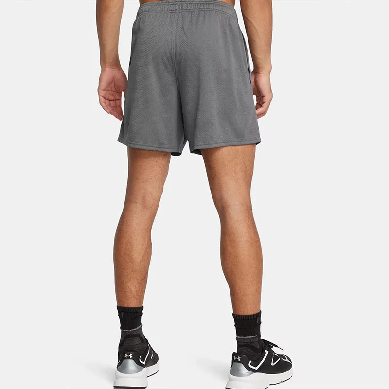 Under Armour Tech Mesh 6' Casual Shorts Men's Gray-4