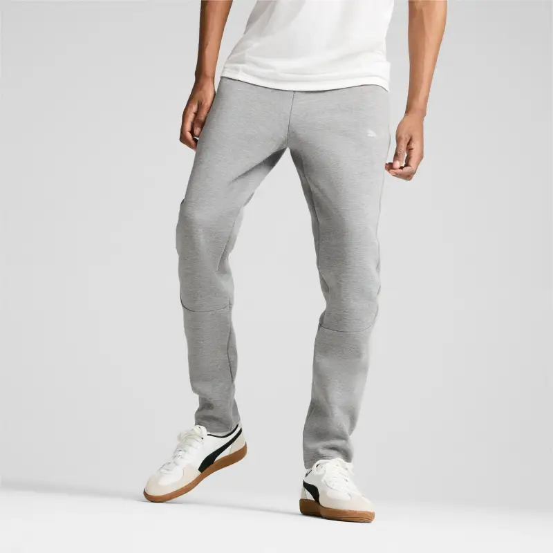 PUMA EVOSTRIPE Casual Pants Men's Gray White-2