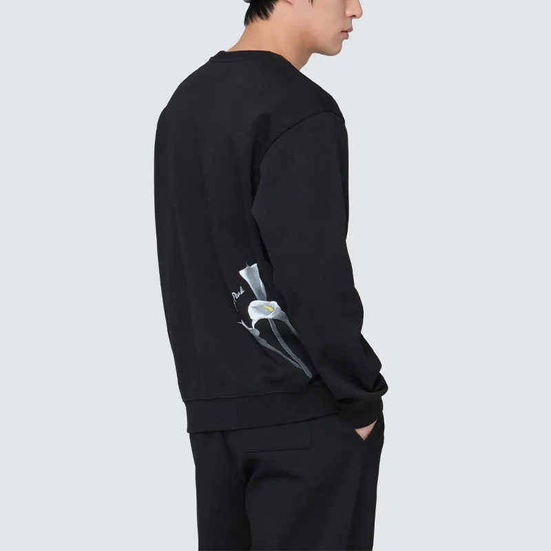 Snow Peak Cara Graphic Sweatshirt Unisex Black-2