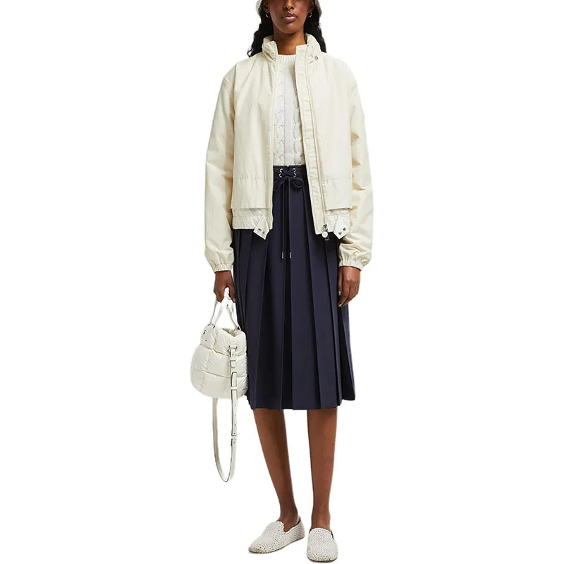 Moncler Pleated Midi Skirt-1
