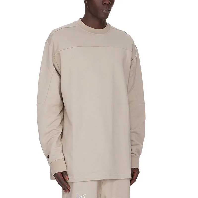 Champion X RICK OWENS Champion Co branded Edition Sweatshirts Men Beige-2