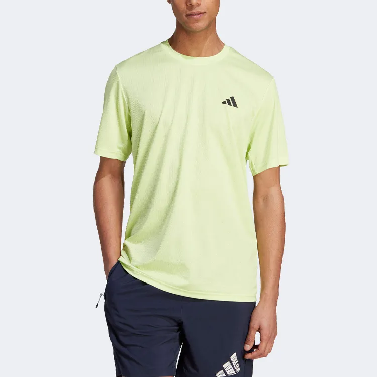 Adidas Essential T Shirts Men Green-3