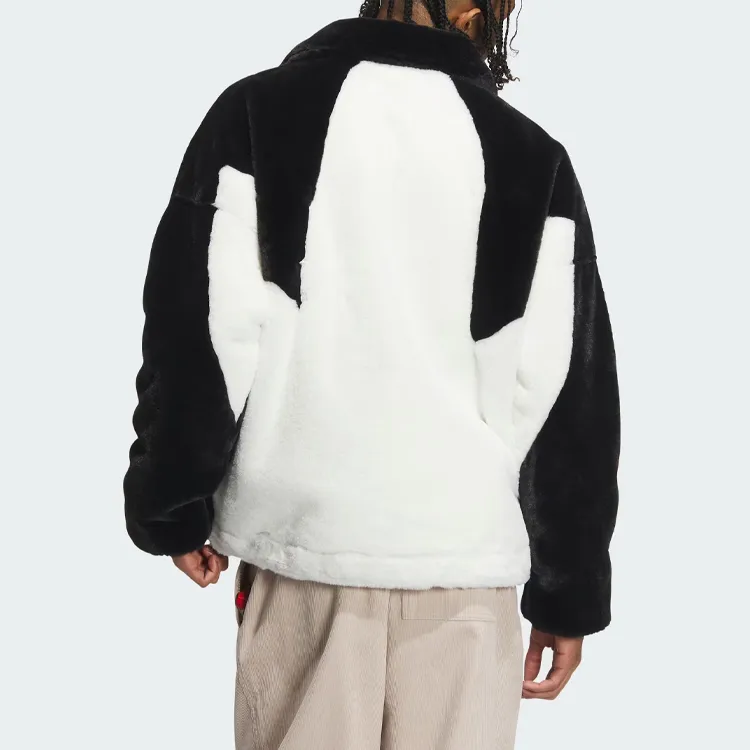Adidas Originals Jackets Unisex Black/White-2