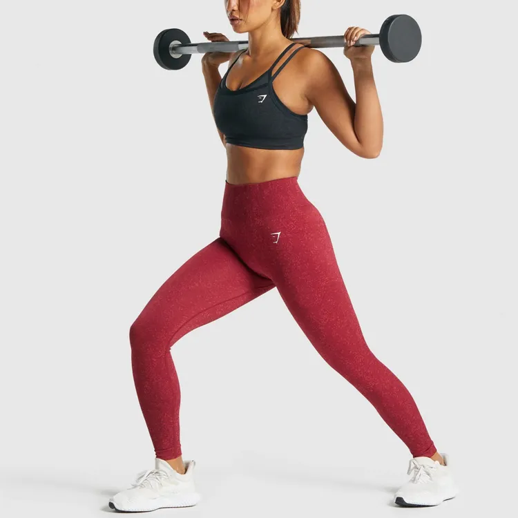 GYMSHARK Leggings Women's Mineral Red-2