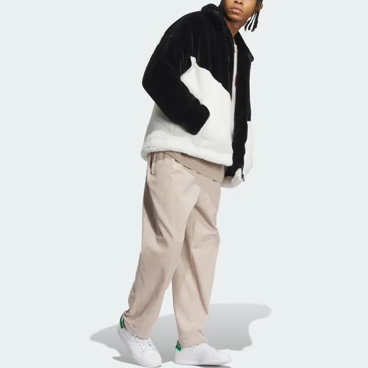 Adidas Originals Jackets Unisex Black/White-3