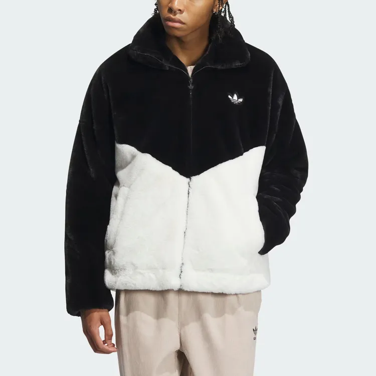 Adidas Originals Jackets Unisex Black/White-1