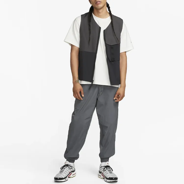 Nike SPORTSWEAR TECH PACK Sports Pants Men Gray-2
