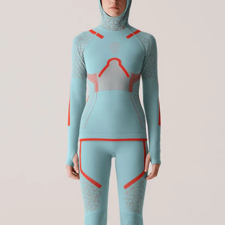 Stella Mccartney X Adidas Sweatshirts Women's Simple Mint Green-2