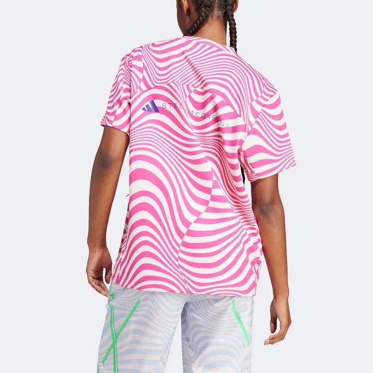 Stella Mccartney X Adidas T Shirts Women's Pink-2