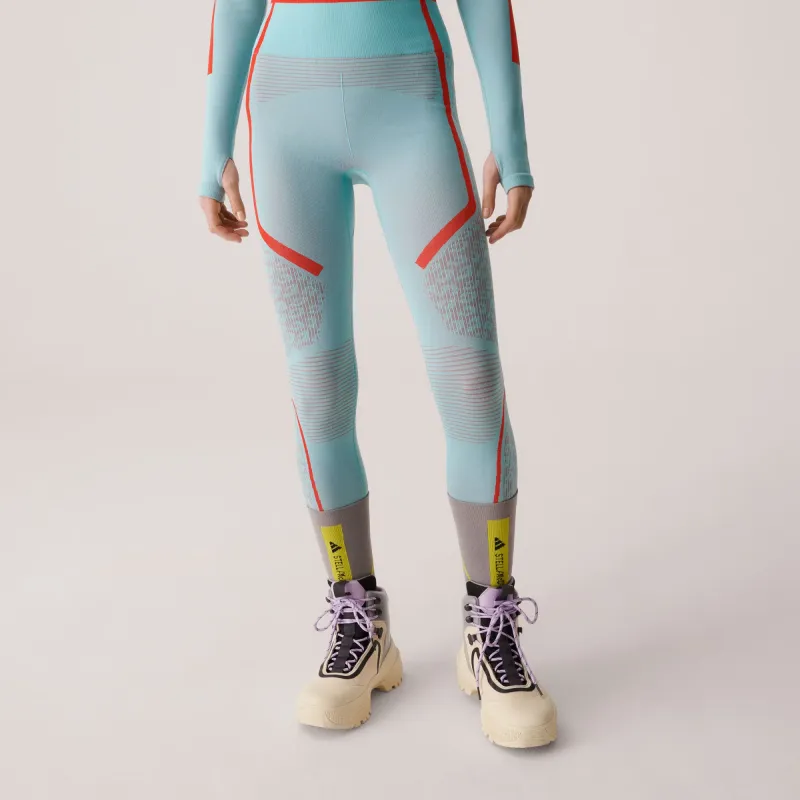 Stella Mccartney X Adidas Sports Pants Women's Simple Mint Green-2