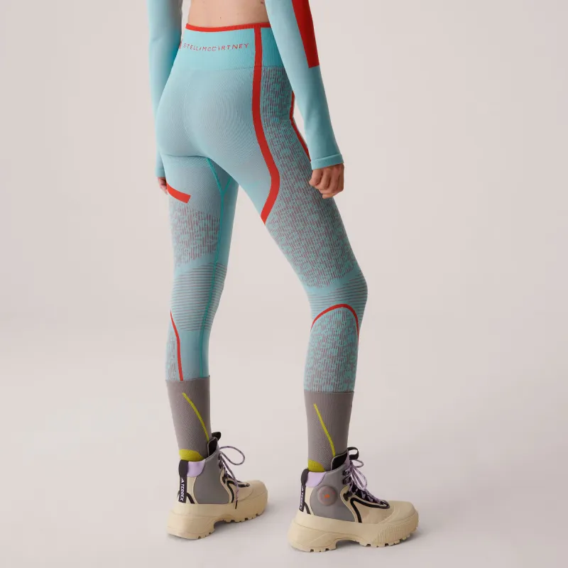 Stella Mccartney X Adidas Sports Pants Women's Simple Mint Green-1