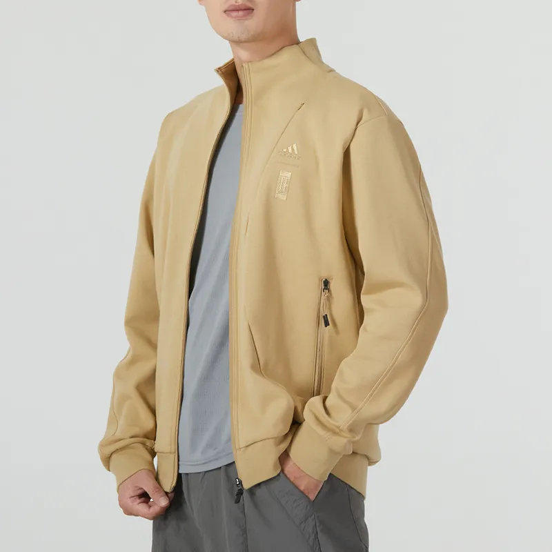 Adidas Jackets Men Khaki-4