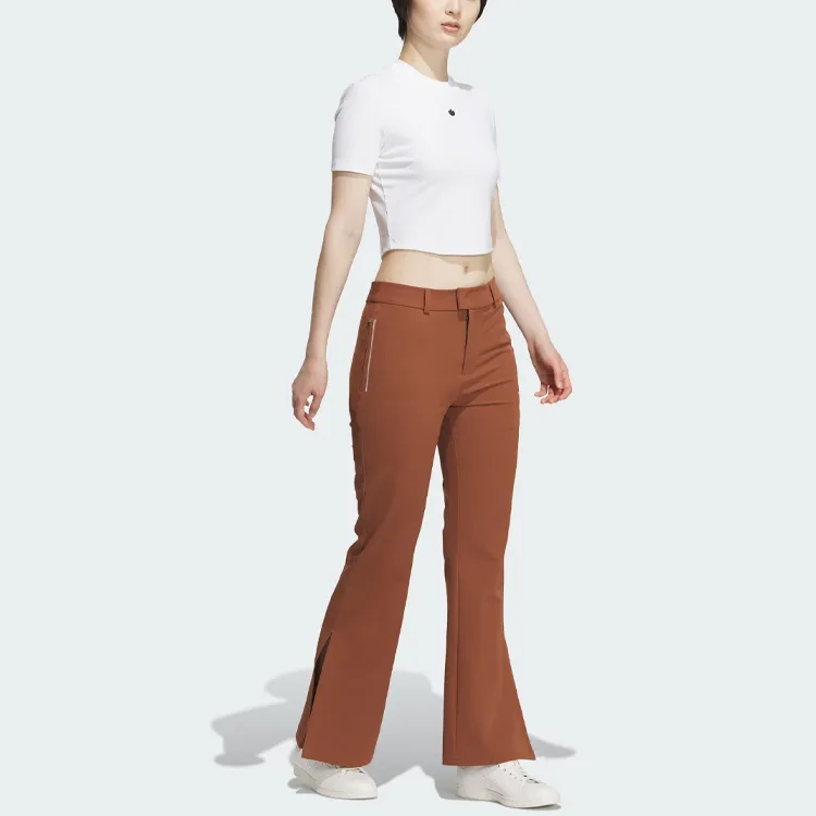 Adidas Originals Knitted Sweatpants Women's Brown-3