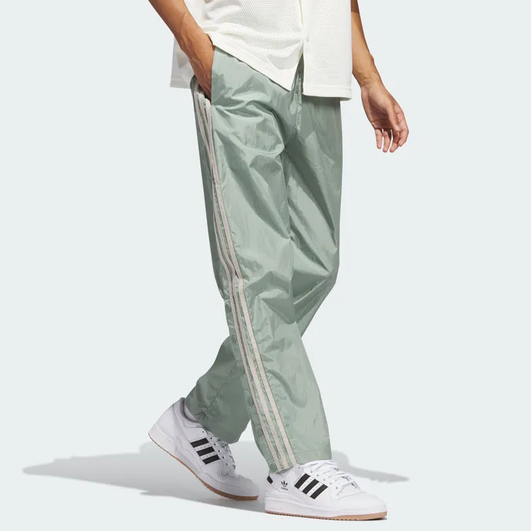 Adidas Originals BASKETBALL WARM Sports Pants Men Dusty Green-3