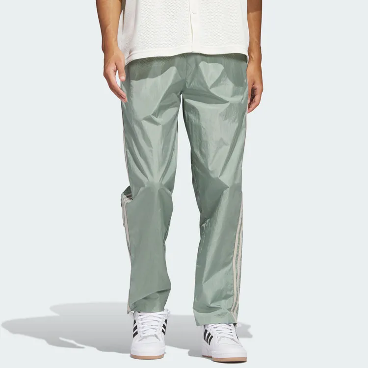 Adidas Originals BASKETBALL WARM Sports Pants Men Dusty Green-2