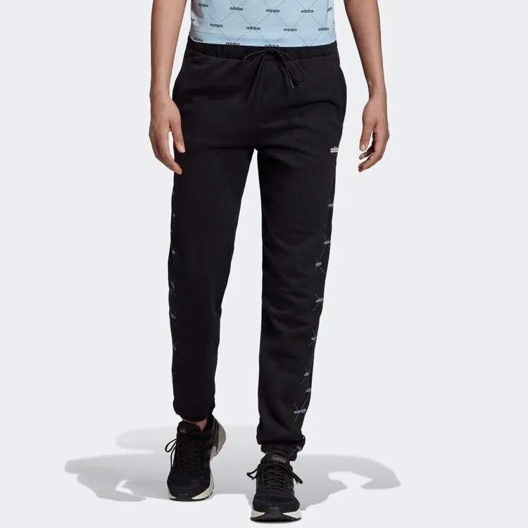 Adidas Sportwear Knitted Sweatpants Women's Black-3