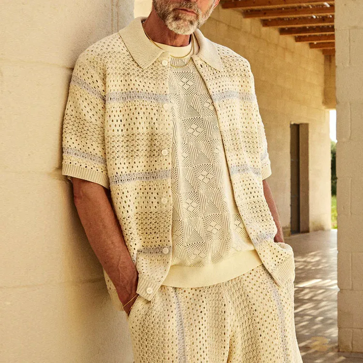KITH Thompson Crochet Buttondown-3