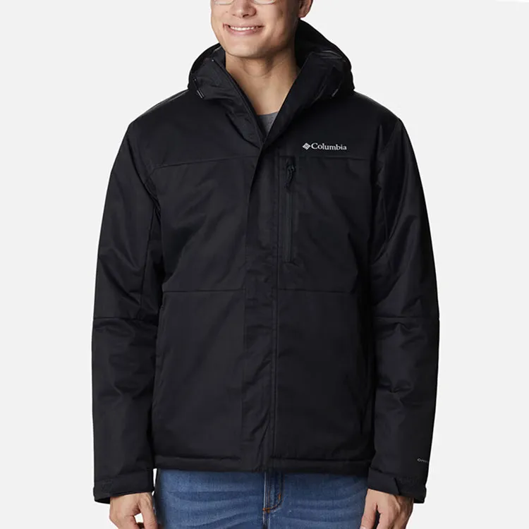 Columbia Puffer Jackets Men Black-1